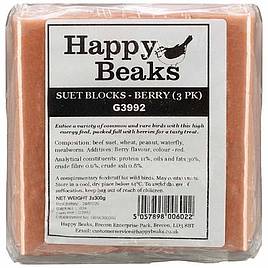 Suet Blocks - Berry (3 Pack)